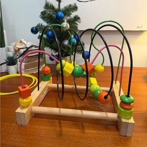 IKEA MULA Bead Roller Coaster Toy